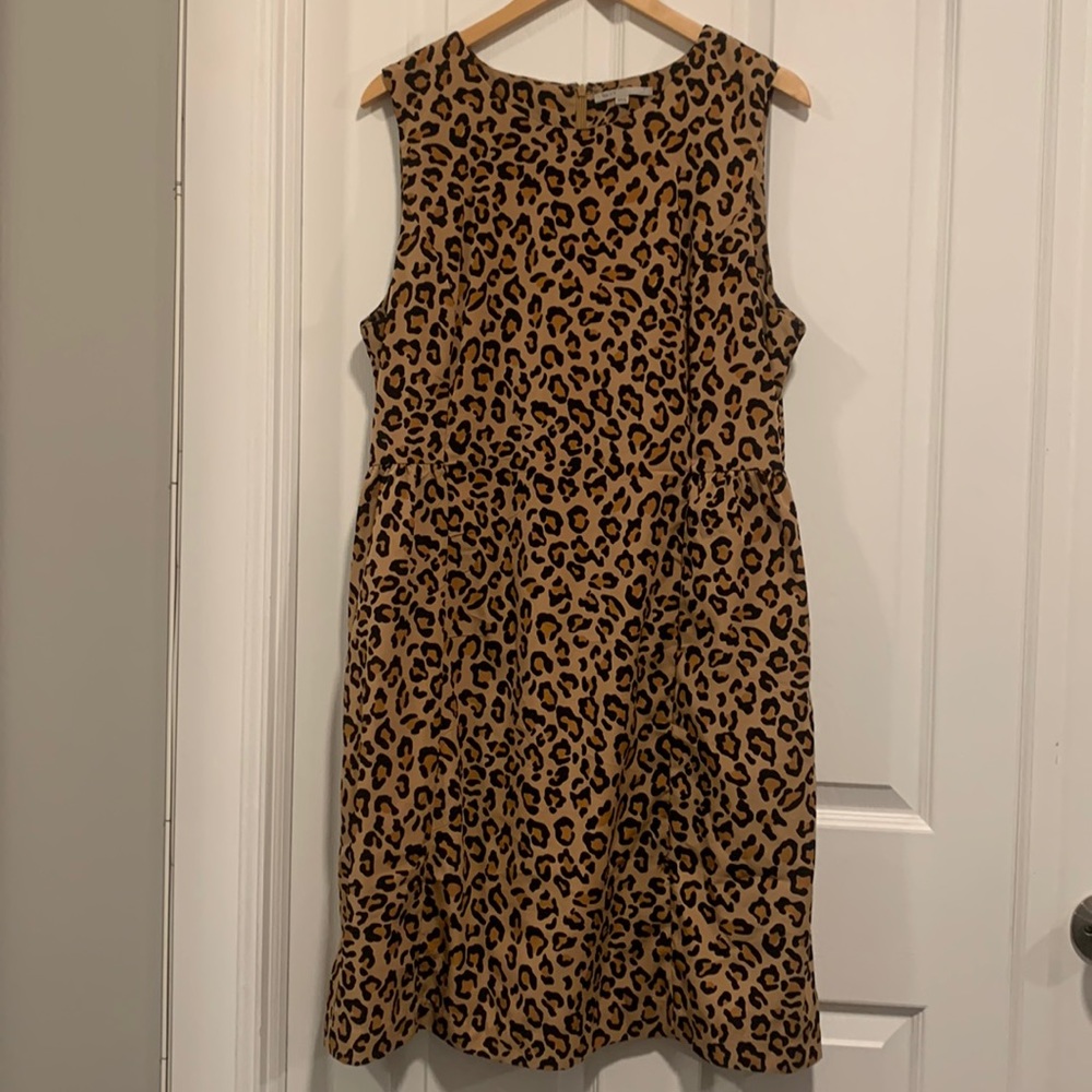 Gap Cheetah Dress